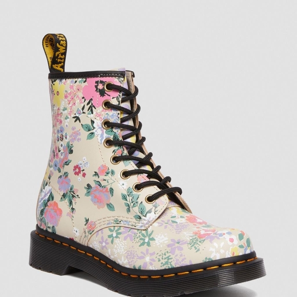 NWT DR. MARTENS SUPERCUTE 1460 FLORAL BOOTS - Picture 6 of 11